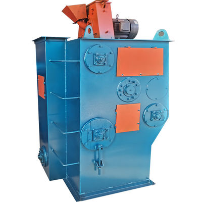 Loading 800 Kg Tumble Belt Shot Blasting Machine For Small Workpieces Cleaning