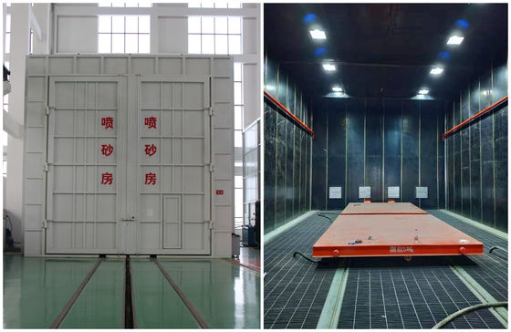 CE Approved Manual Operation Sand Blasting Chamber, Sand Blasting Room