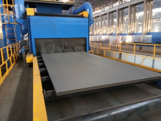 Steel Structural Parts Steel Shot Blasting Machine Cleaning Solutions